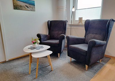 Ferienwohnung 2 Wohnzimmer