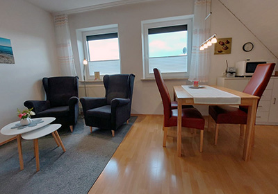 Ferienwohnung 2 Wohnzimmer